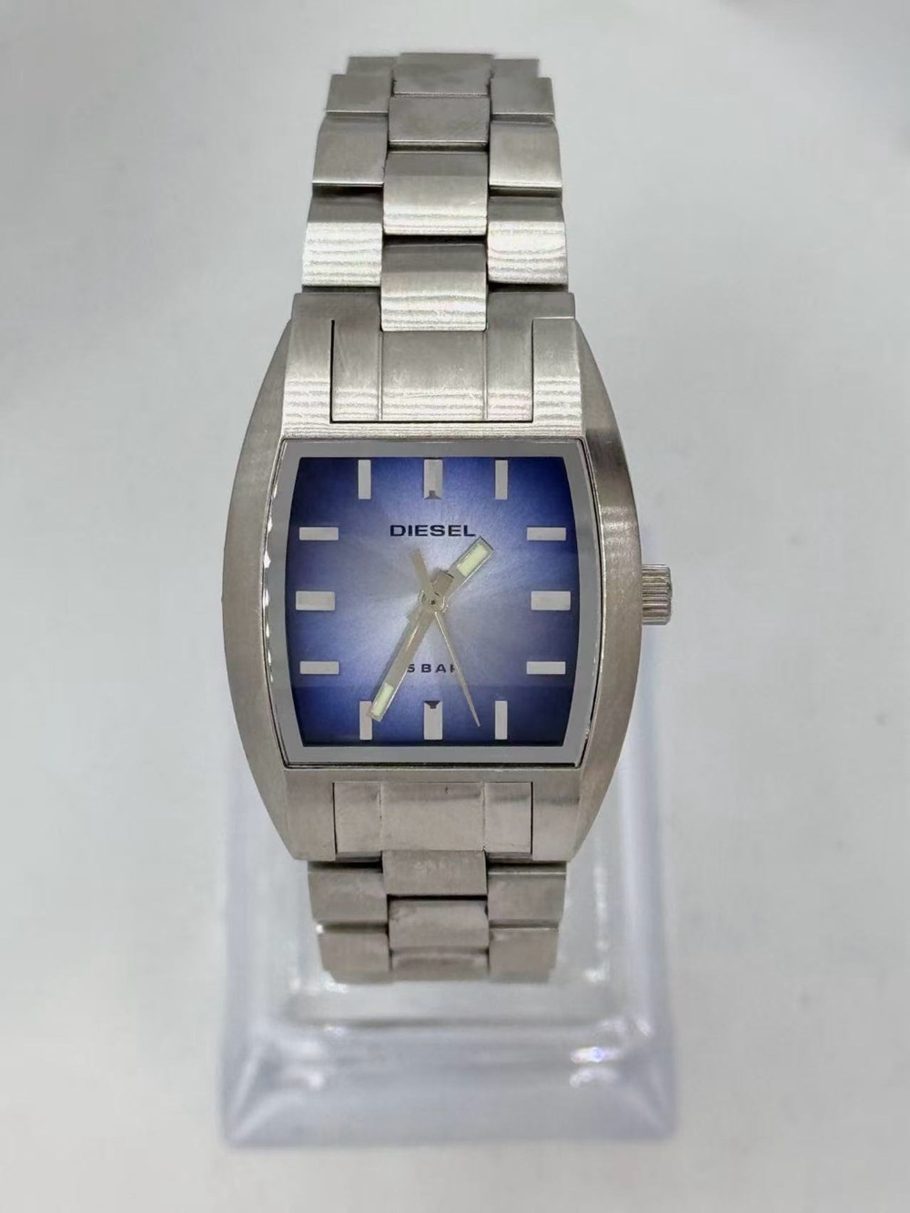 Vintage Diesel Women’s Quartz Watch 27mm Blue Dial 5 BAR New Battery Runs